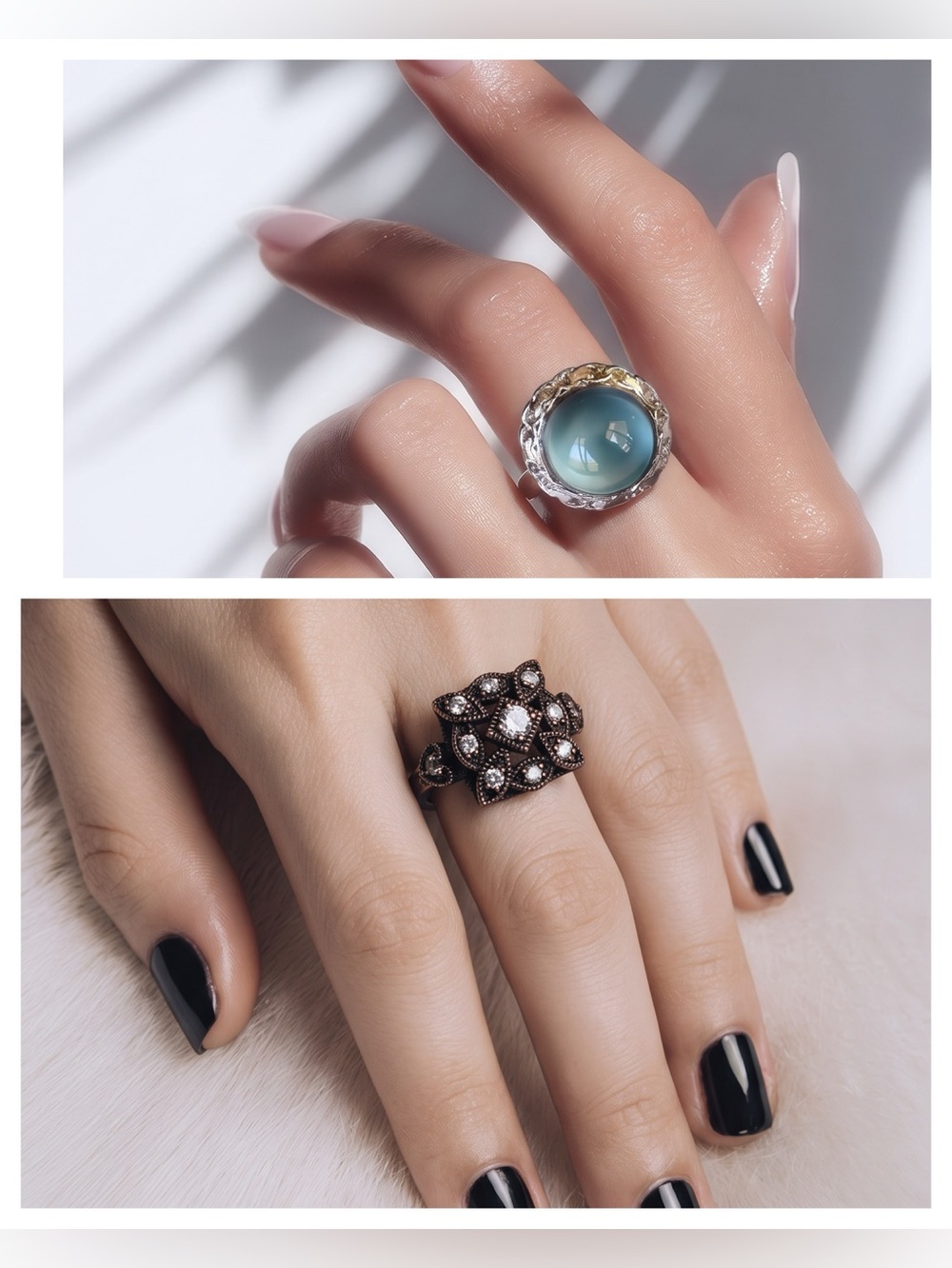 Set of 2 rings